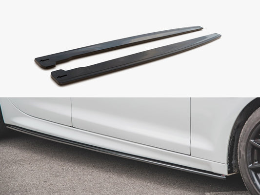 Maxton Design Side Skirts Splitters Jaguar XJ X351 Facelift (2015-2019)