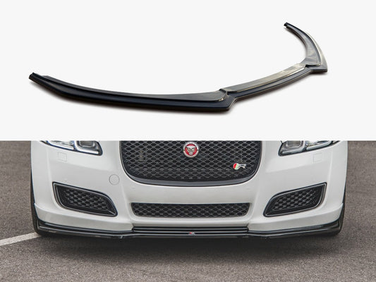 Maxton Design Front Splitter Jaguar XJ X351 Facelift (2015-2019) - Textured