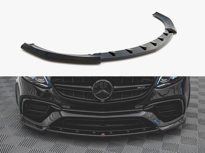 Maxton Design Front Splitter V.3 Mercedes E63 AMG Estate / Sedan S213 / W213