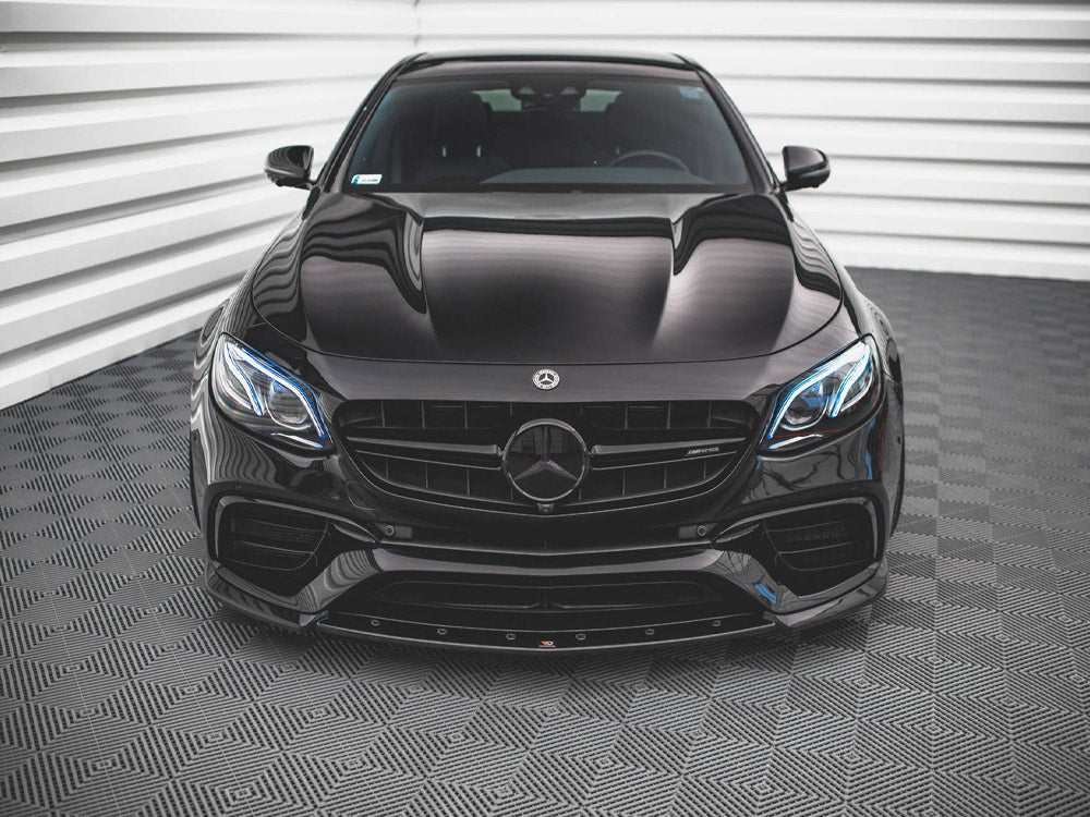 Maxton Design Front Splitter V.3 Mercedes E63 AMG Estate / Sedan S213 / W213