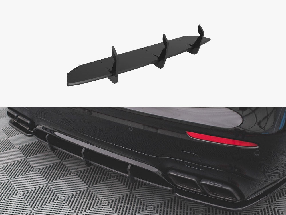 Maxton Design Street PRO Rear Diffuser Mercedes E63 AMG Estate / Sedan S213 / W213 (2017-2021)