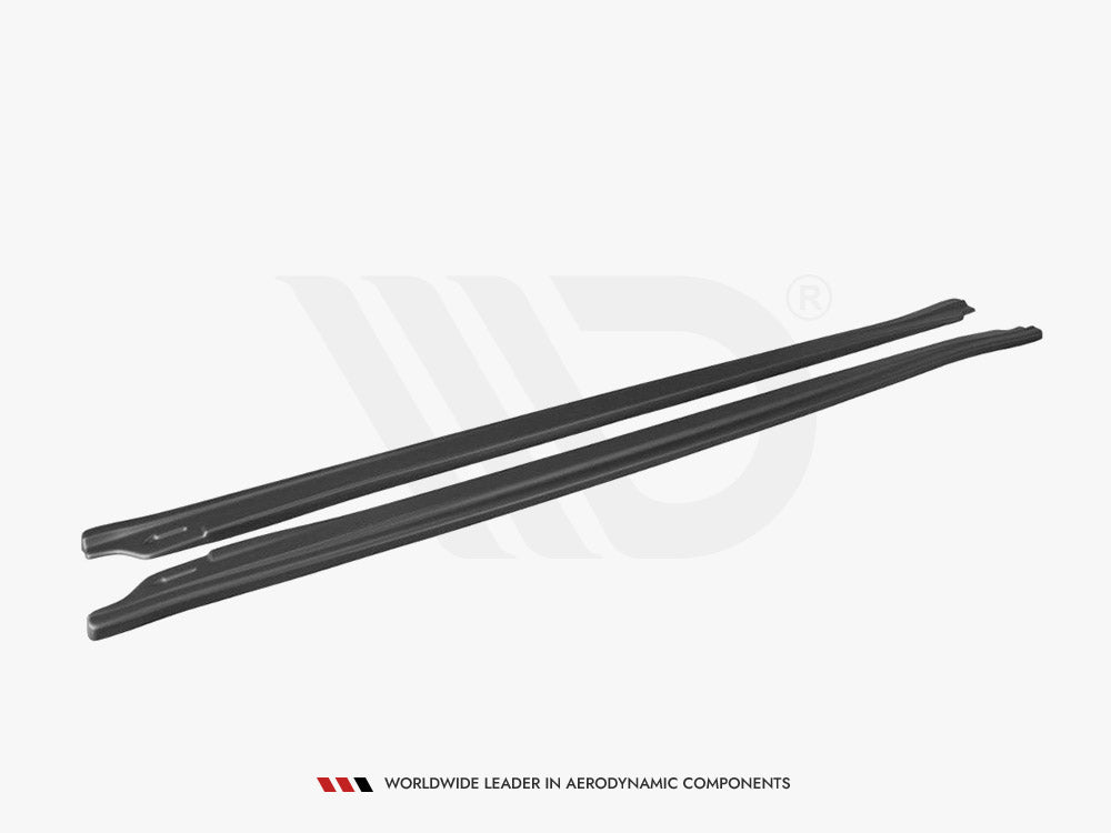 Maxton Design Side Skirts Diffusers Infiniti G37 Sedan - Textured