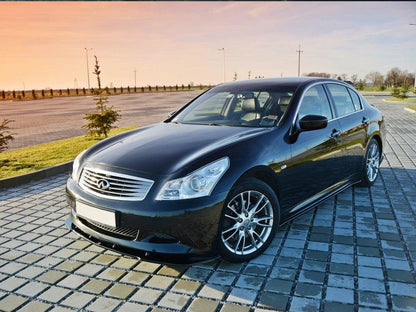 Maxton Design Side Skirts Diffusers Infiniti G37 Sedan - Carbon Look