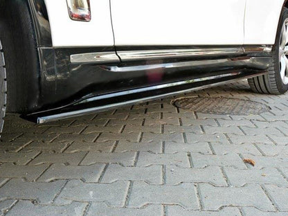 Maxton Design Side Skirts Diffusers Infiniti QX70 - Textured