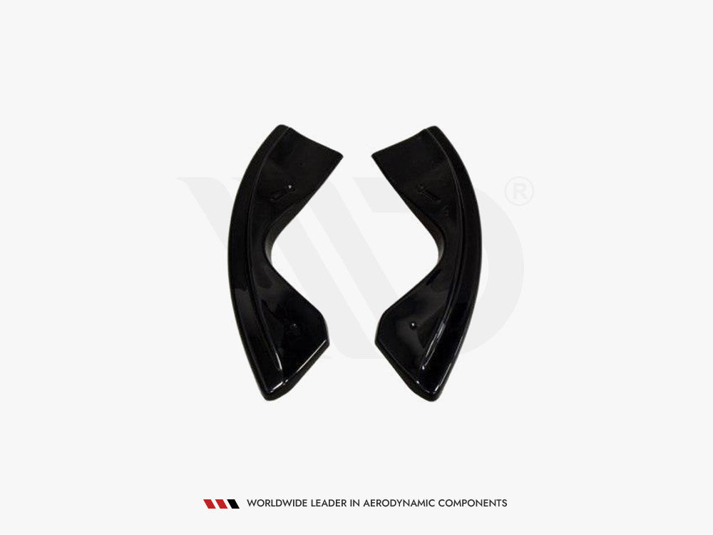 Maxton Design Rear Side Splitters Infiniti QX70 - Carbon Look