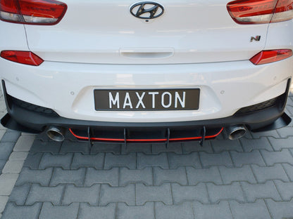 Maxton Design Rear Diffuser Hyundai I30 MK3 N (2017-2020)