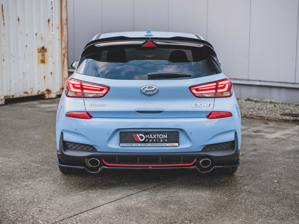 Maxton Design Central Rear Splitter Hyundai I30 N Mk3 Hatchback