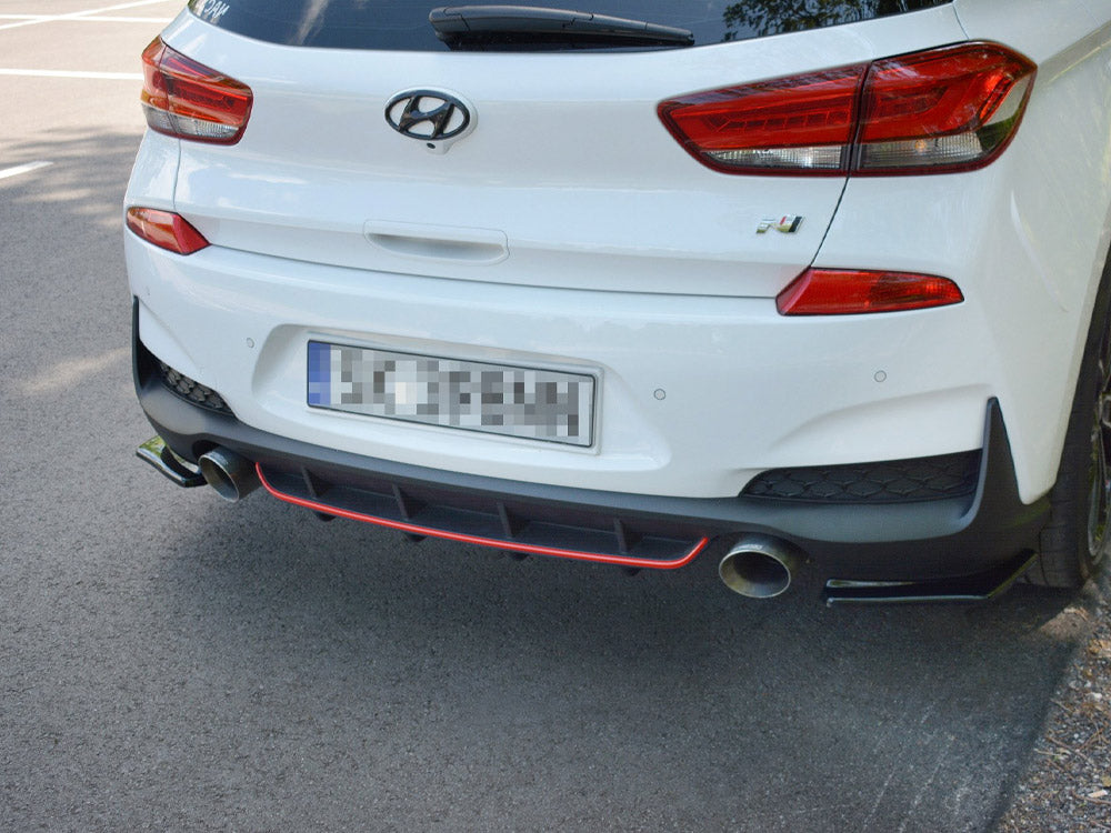 Maxton Design Rear Valance Hyundai I30 Mk3 N - Carbon Look