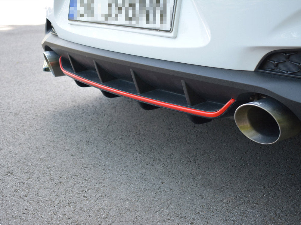 Maxton Design Rear Valance Hyundai I30 Mk3 N - Carbon Look