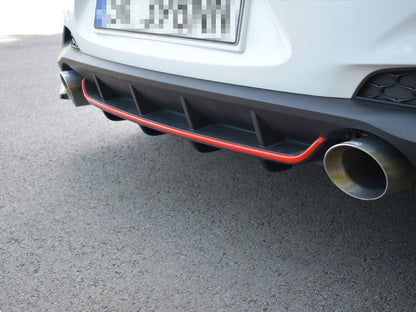 Maxton Design Rear Valance Hyundai I30 Mk3 N - Carbon Look
