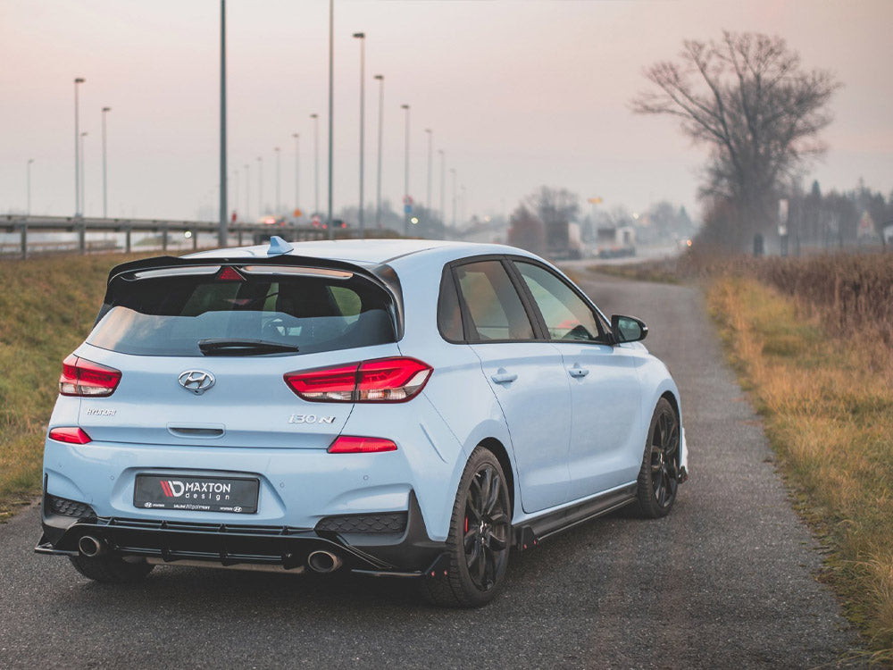 Maxton Design Side Skirts Diffusers V.5 + Flaps Hyundai I30 N Mk3 / Mk3 FL Hatchback / Fastback
