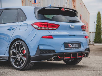 Maxton Design Street PRO Rear Diffuser V.1 Hyundai I30 N Mk3 Hatchback