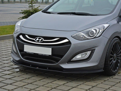 Maxton Design Front Splitter Hyundai I30 Mk2 - Carbon Look