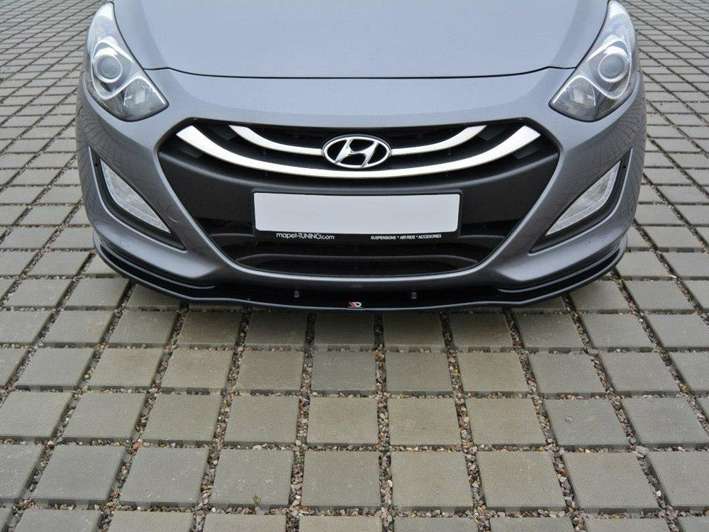 Maxton Design Front Splitter Hyundai I30 Mk2 - Carbon Look
