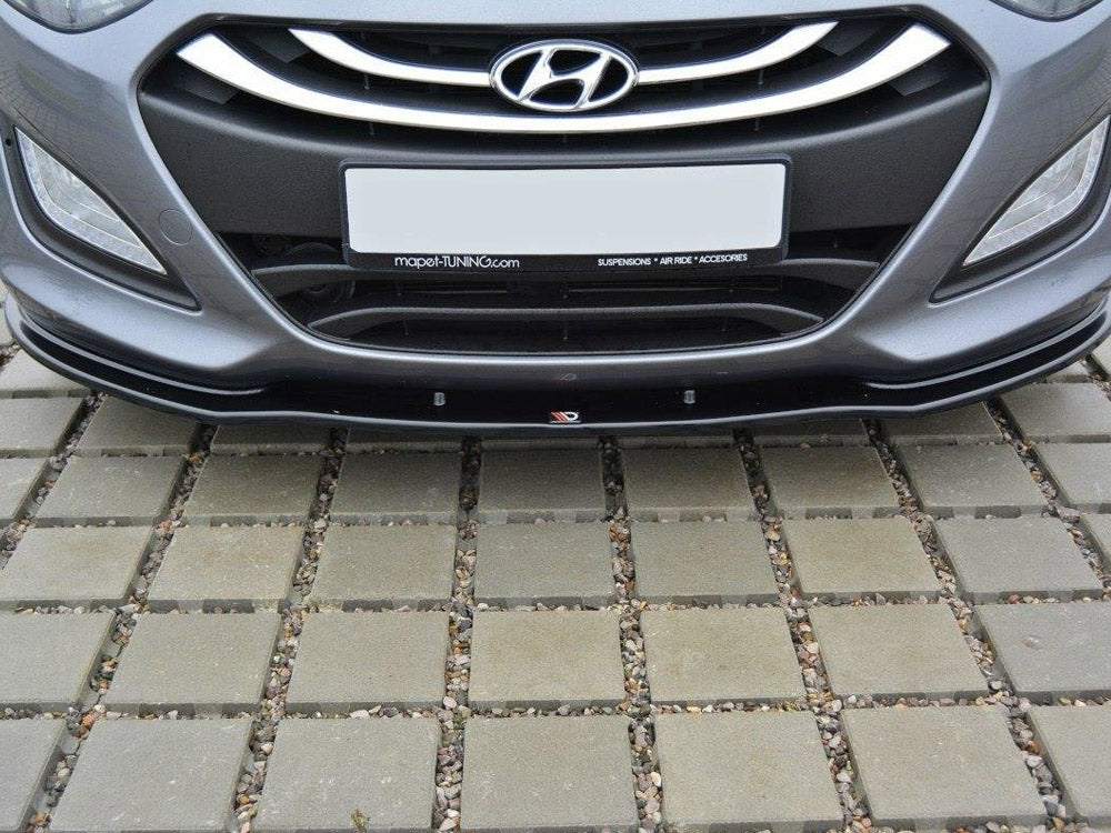 Maxton Design Front Splitter Hyundai I30 Mk2 - Carbon Look