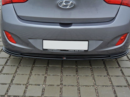 Maxton Design Central Rear Splitter Hyundai I30 Mk2