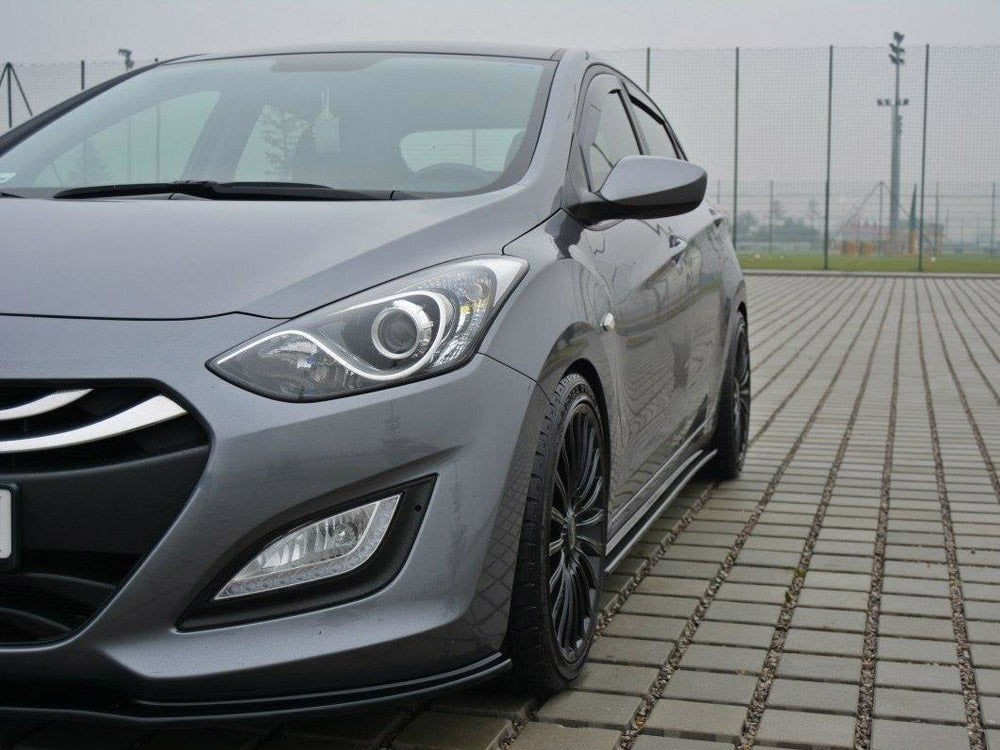Maxton Design Side Skirts Diffusers Hyundai I30 MK2 (2011-2017) - Carbon Look