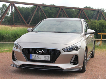 Maxton Design Front Splitter V.1 Hyundai I30 Mk3 Hatchback