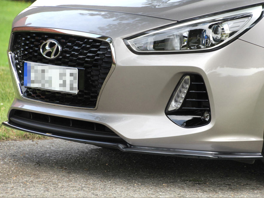 Maxton Design Front Splitter V.1 Hyundai I30 Mk3 Hatchback