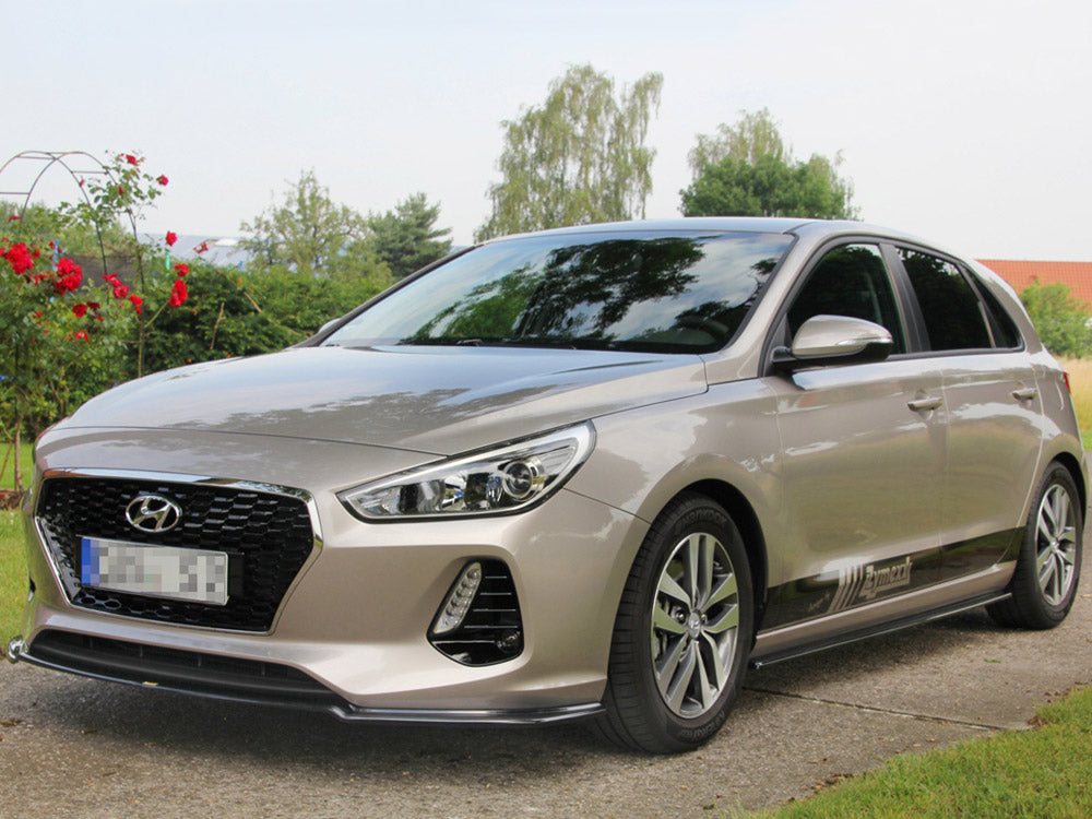 Maxton Design Side Skirts Diffusers Hyundai I30 Mk3 Hatchback - Textured