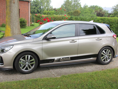 Maxton Design Side Skirts Diffusers Hyundai I30 Mk3 Hatchback