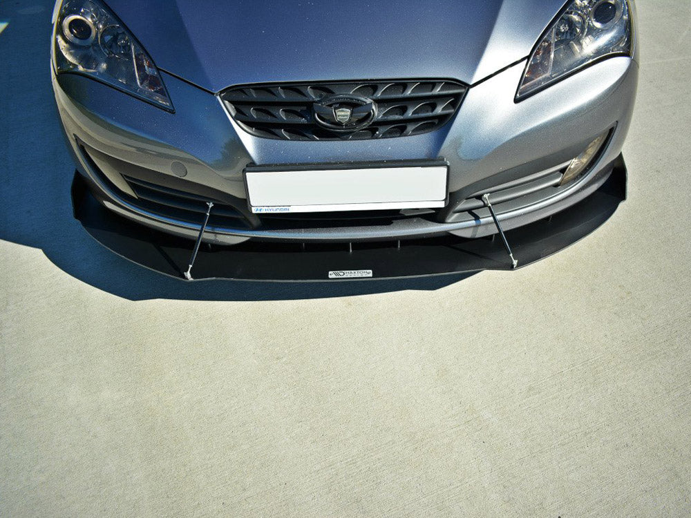 Maxton Design Front Racing Splitter Hyundai Genesis MK1 Coupe  (2009-2012)