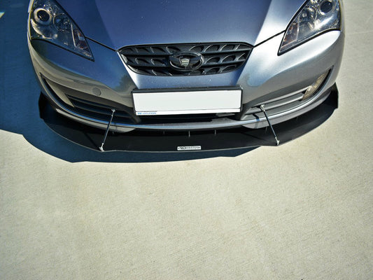 Maxton Design Front Racing Splitter Hyundai Genesis MK1 Coupe  (2009-2012)
