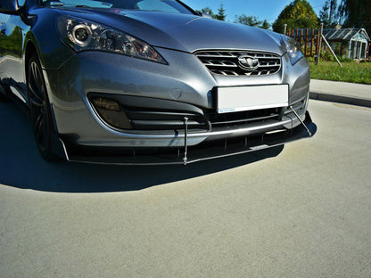 Maxton Design Front Racing Splitter Hyundai Genesis MK1 Coupe  (2009-2012)