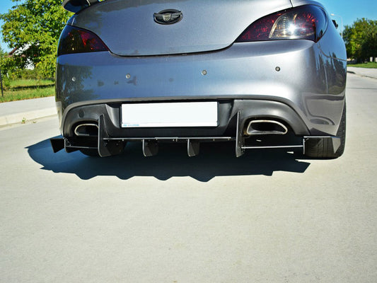 Maxton Design Rear Diffuser Hyundai Genesis MK1 Coupe  (2009-2012)