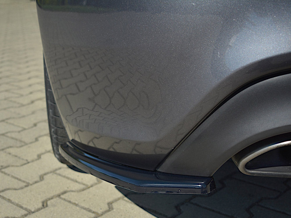 Maxton Design Rear Side Splitters Hyundai Genesis MK1 Coupe (2009-2012) - Carbon Look