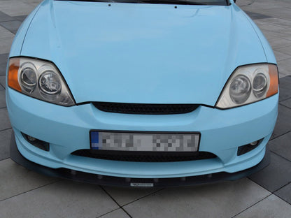 Maxton Design Front Racing Splitter Hyundai Tiburon (Coupe) MK2 Facelift (2005-2008)