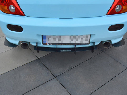 Maxton Design Rear Diffuser Hyundai Tiburon (Coupe) MK2 Facelift (2005-2008)