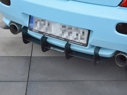 Maxton Design Rear Diffuser Hyundai Tiburon (Coupe) MK2 Facelift (2005-2008)