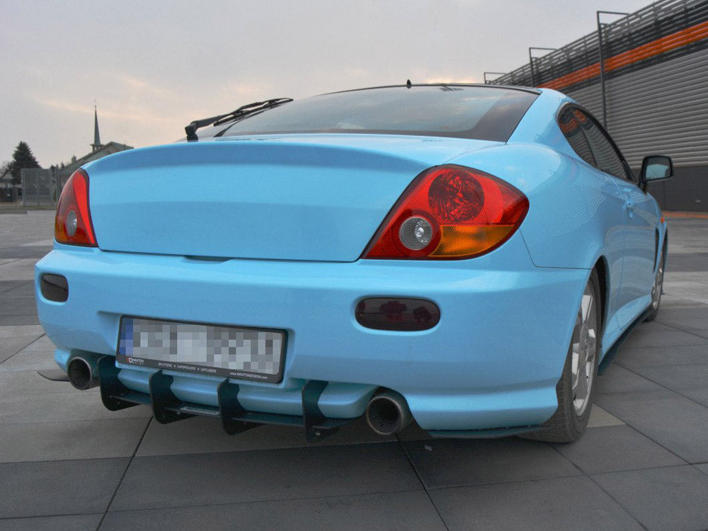Maxton Design Rear Diffuser Hyundai Tiburon (Coupe) MK2 Facelift (2005-2008)