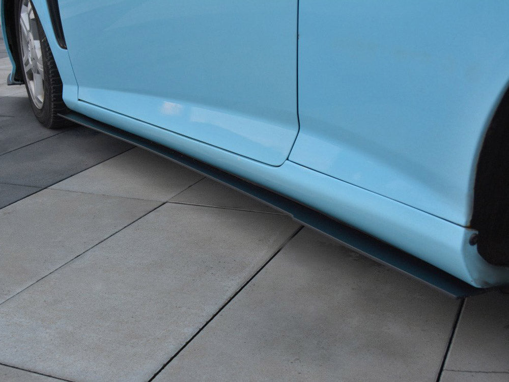 Maxton Design Racing Side Skirts Diffusers Hyundai Tiburon (Coupe) MK2 Facelift (2005-2008)