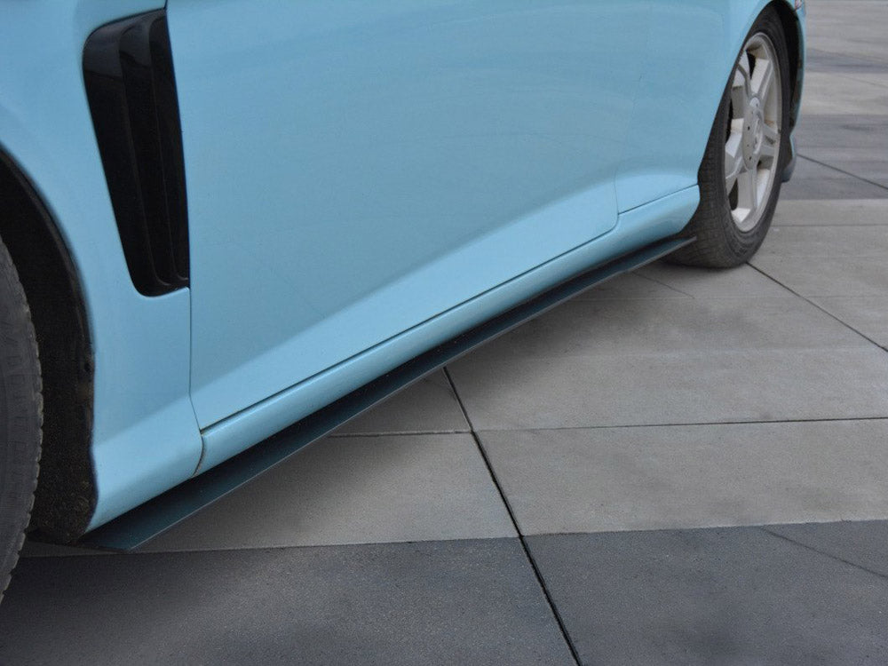 Maxton Design Racing Side Skirts Diffusers Hyundai Tiburon (Coupe) MK2 Facelift (2005-2008)