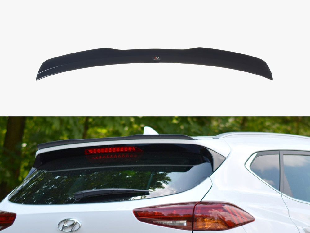 Maxton Design Spoiler Extension Hyundai Tucson MK3 Facelift (2018-UP) - Textured