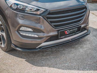 Maxton Design Front Splitter Hyundai Tucson Mk3 Pre-Facelift - Carbon Look