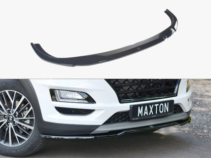 Maxton Design Front Splitter V.2 Hyundai Tucson MK3 Facelift (2018-UP) - Carbon Look