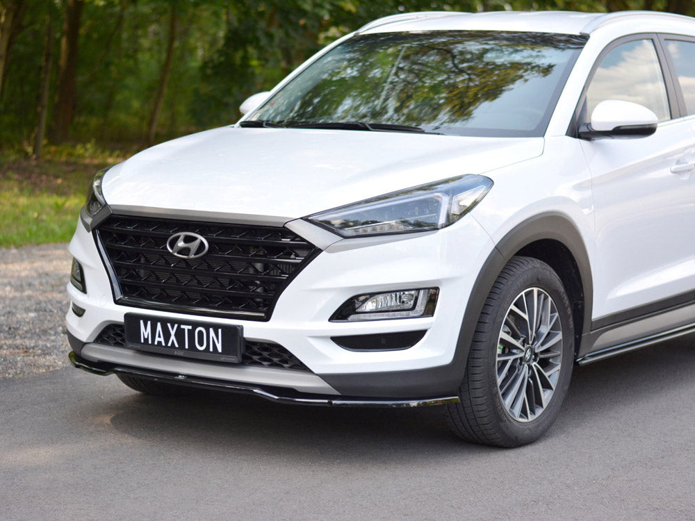 Maxton Design Front Splitter V.2 Hyundai Tucson MK3 Facelift (2018-UP) - Carbon Look