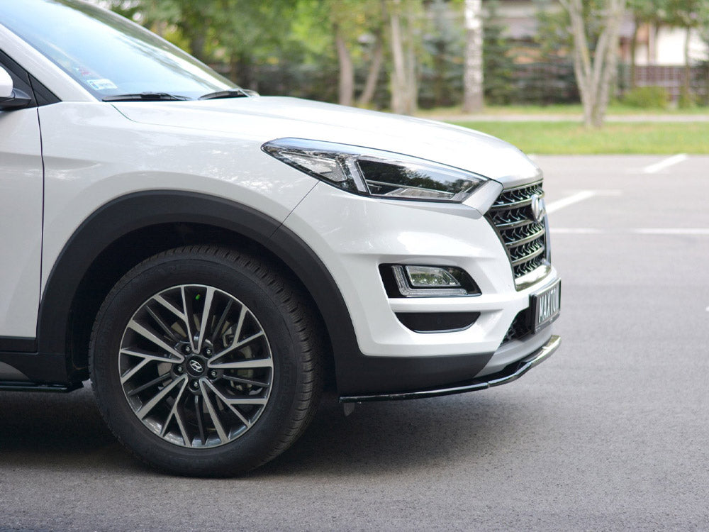 Maxton Design Front Splitter V.2 Hyundai Tucson MK3 Facelift (2018-UP) - Textured