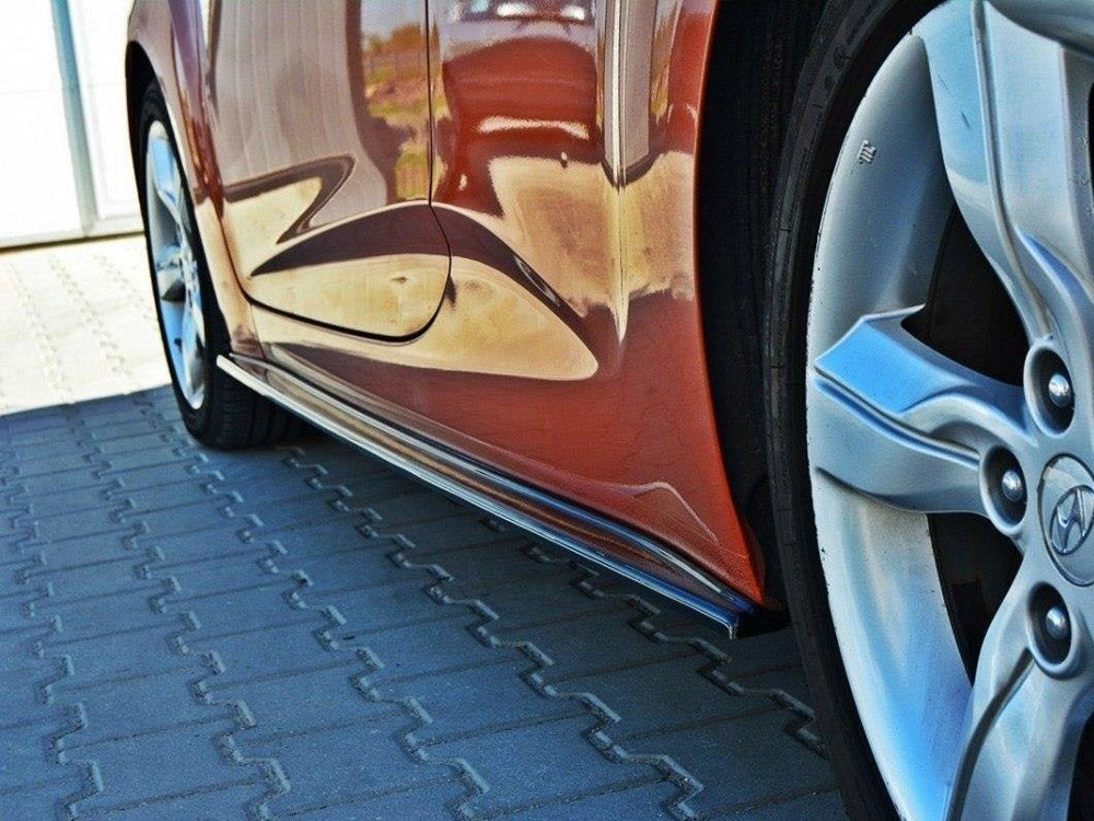 Maxton Design Side Skirts Diffusers Hyundai Veloster