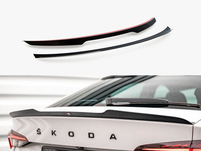 Maxton Design Spoiler CAP Skoda Octavia Liftback Mk4