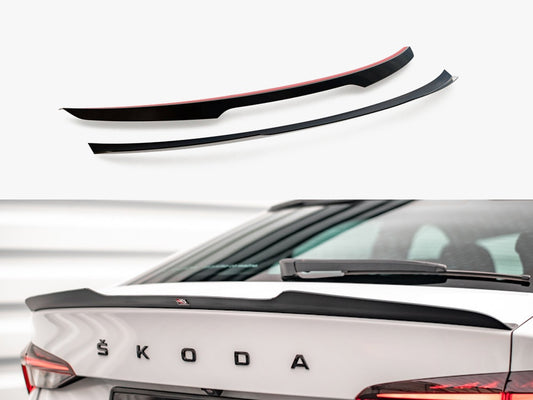 Maxton Design Spoiler CAP Skoda Octavia Liftback Mk4