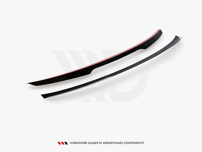 Maxton Design Spoiler CAP Skoda Octavia Liftback MK4 - Carbon Look