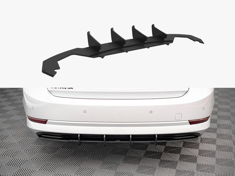 Maxton Design Street PRO Rear Diffuser Skoda Octavia Mk4
