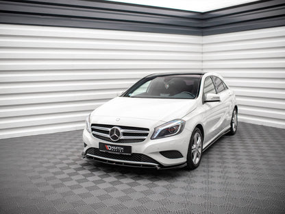Maxton Design Front Splitter V.1 Mercedes A W176 (2012-2015)