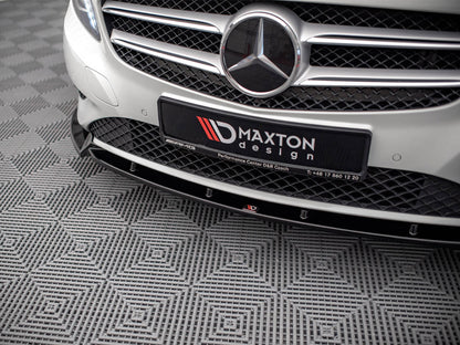 Maxton Design Front Splitter V.1 Mercedes A W176 (2012-2015)