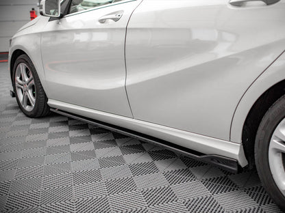 Maxton Design Side Skirts Diffusers V.1 Mercedes A W176 (2012-2015)