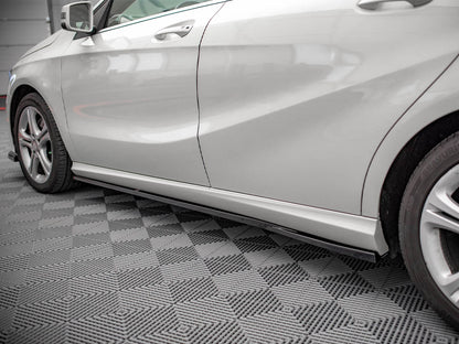 Maxton Design Side Skirts Diffusers V.2 Mercedes A W176 (2012-2015)